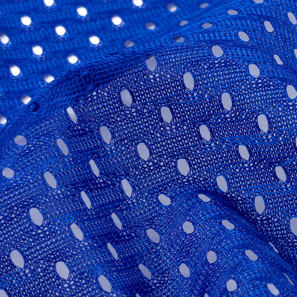 Polyester Athletic Mesh - Royal Blue - Heracles Collection