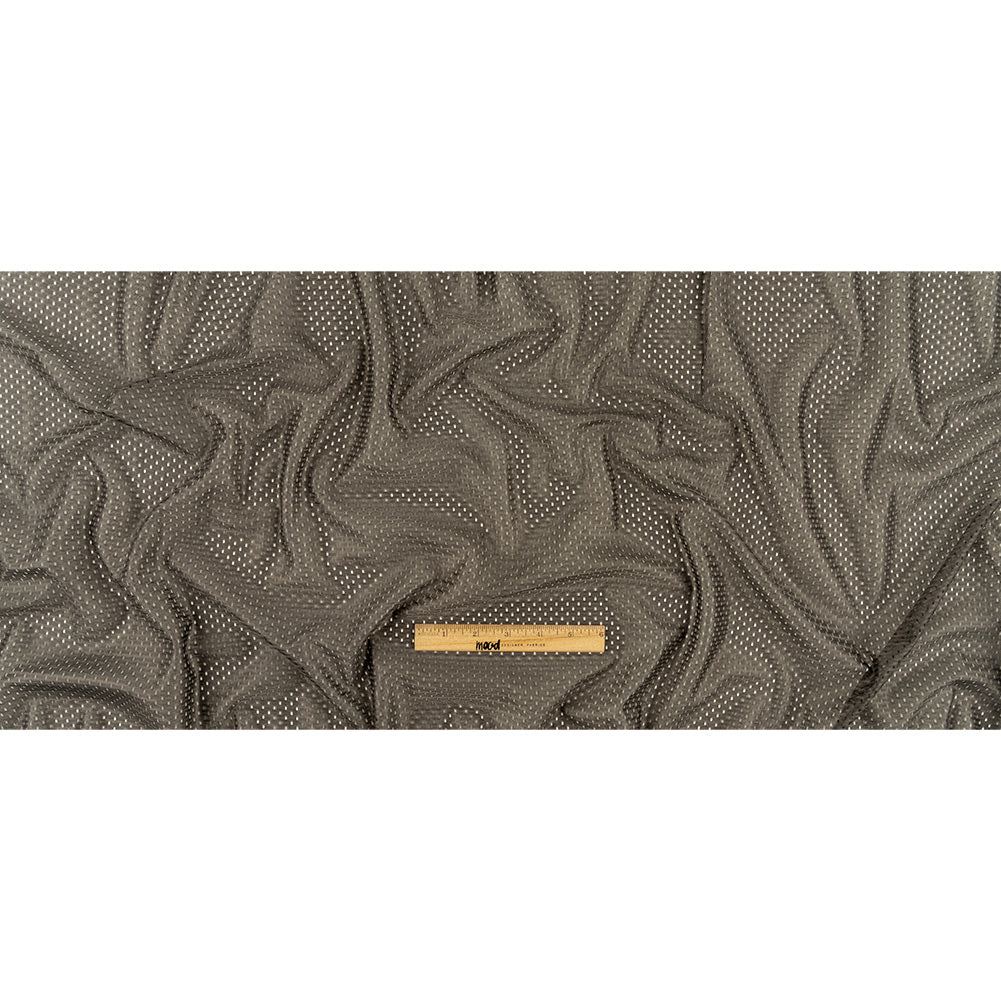 Polyester Athletic Mesh - Taupe - Heracles Collection