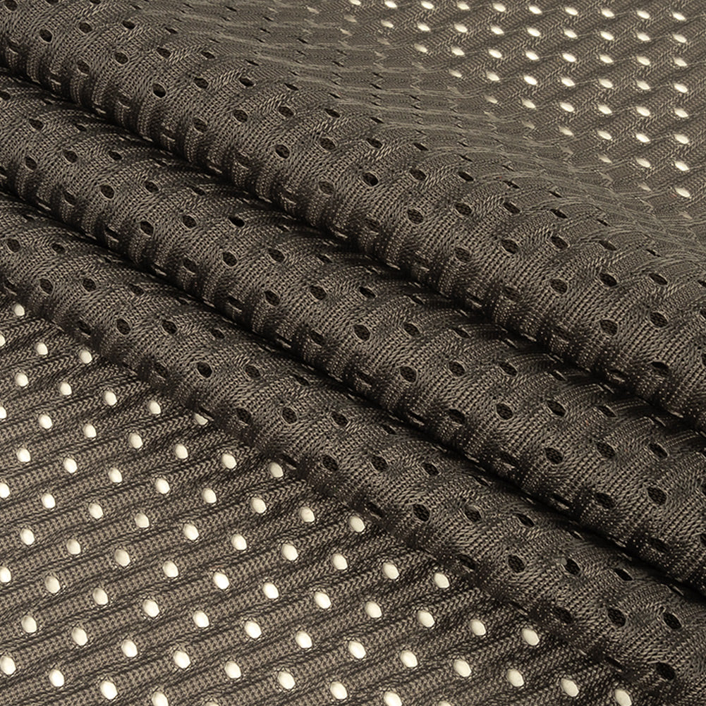 Polyester Athletic Mesh - Taupe - Heracles Collection