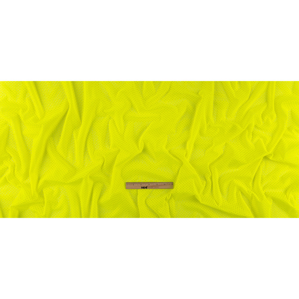 Polyester Athletic Mesh - Safety Yellow - Heracles Collection
