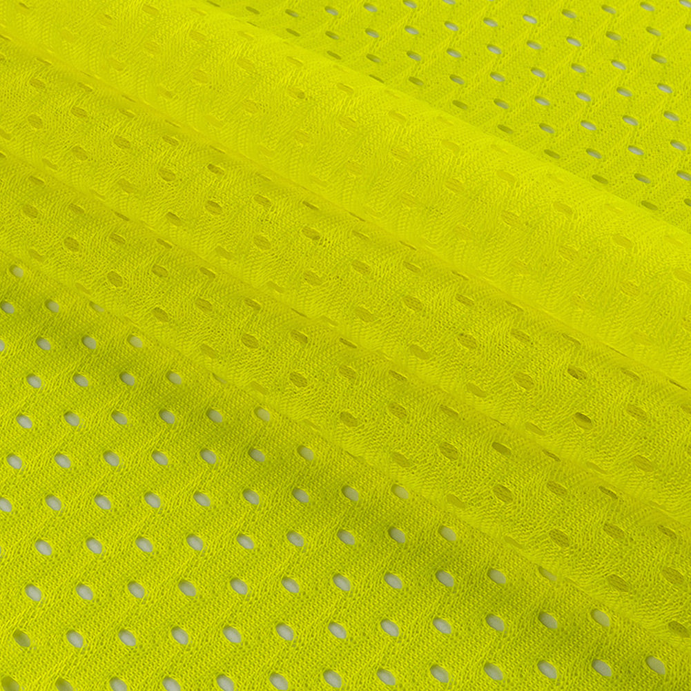 Polyester Athletic Mesh - Safety Yellow - Heracles Collection