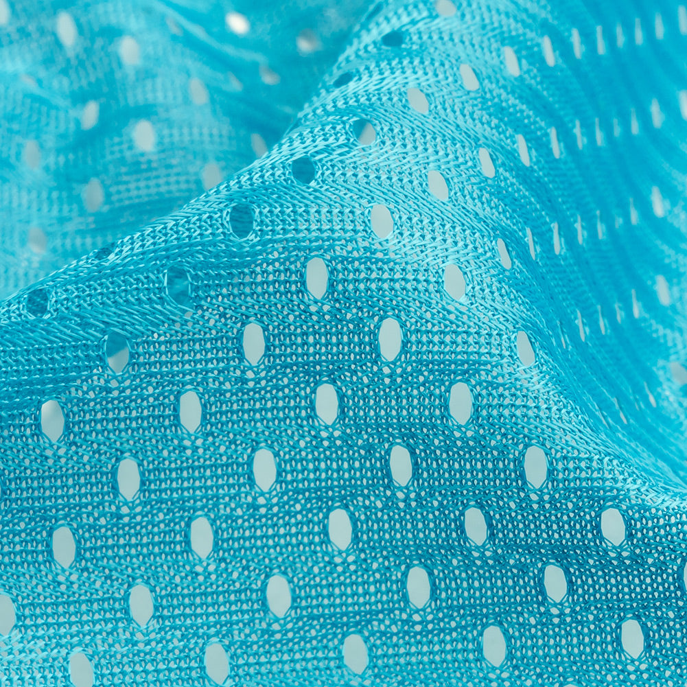 Polyester Athletic Mesh - Turquoise - Heracles Collection