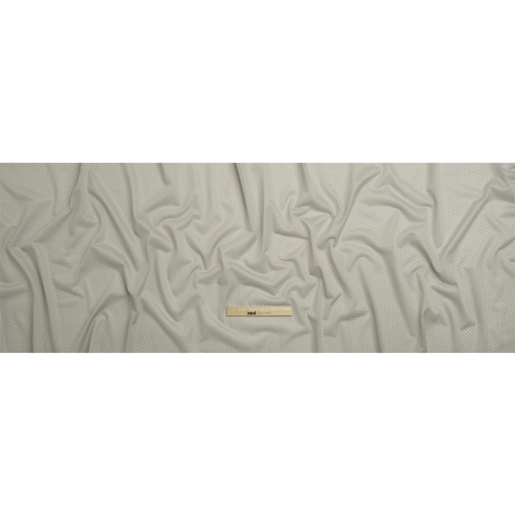 Polyester Athletic Mesh - Silver - Heracles Collection
