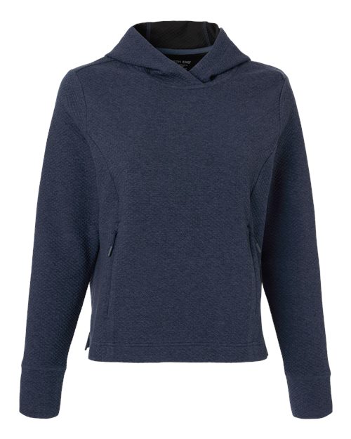 North End Women's Spirit Textured Hooded Pullover