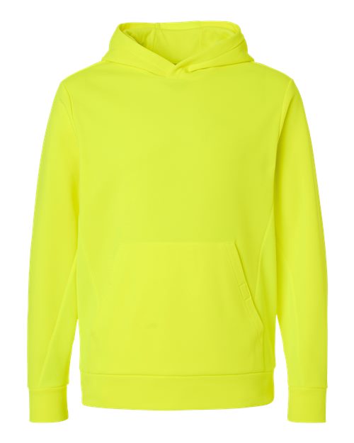 Team 365 Unisex Squad Hooded Tech Fleece Pullover