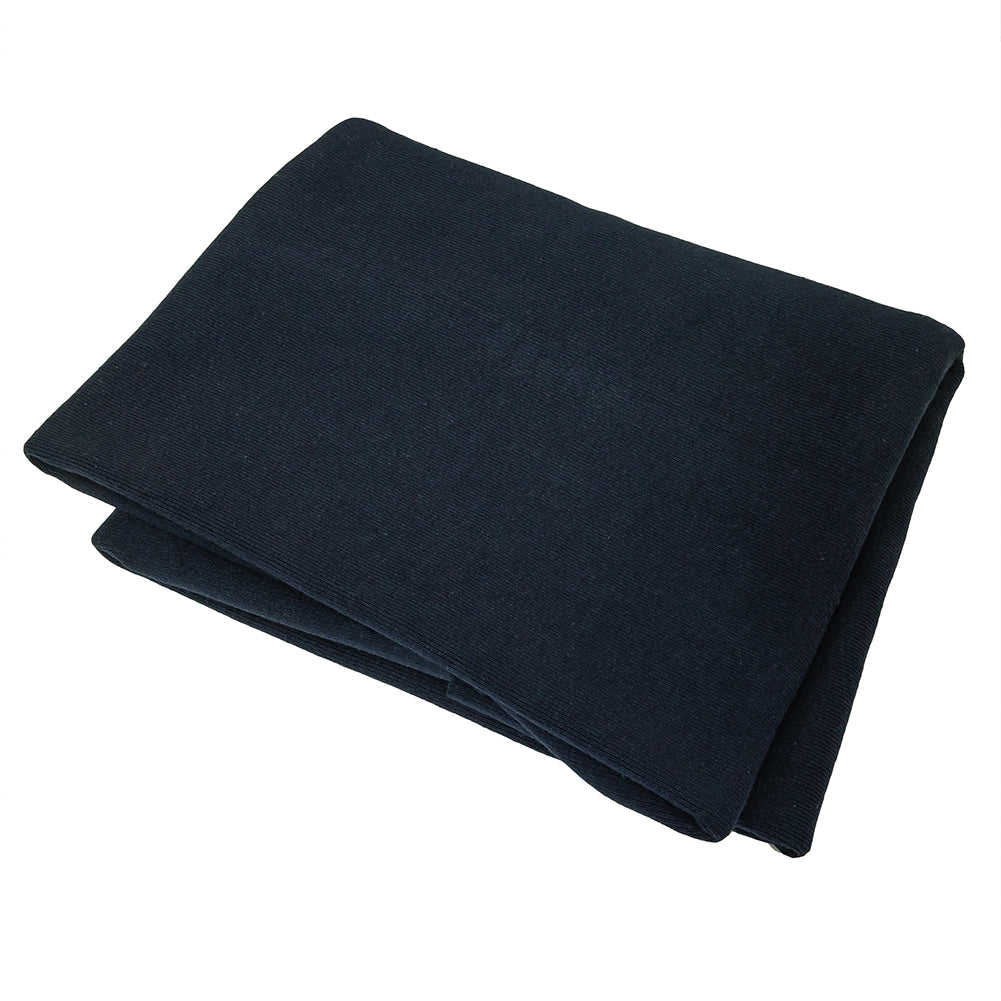 Cotton Tubular 1x1 Rib Knit - Navy - Delia Collection