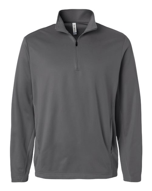 Team 365 Unisex Squad Cadet Quarter-Zip Tech Fleece Pullover
