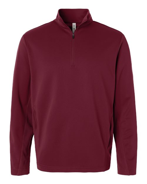 Team 365 Unisex Squad Cadet Quarter-Zip Tech Fleece Pullover