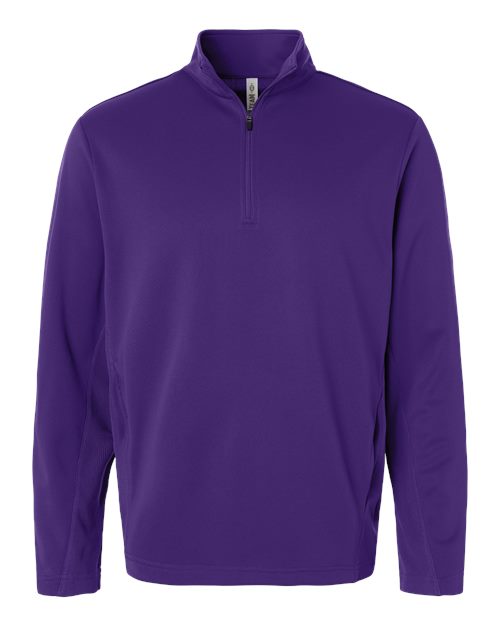 Team 365 Unisex Squad Cadet Quarter-Zip Tech Fleece Pullover