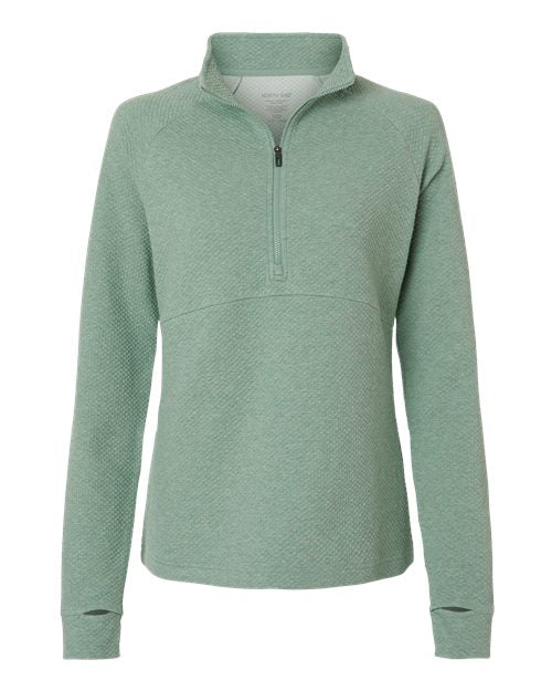 North End Women's Spirit Textured Quarter-Zip Pullover