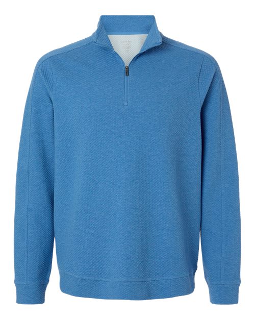 North End Men's Spirit Textured Quarter-Zip Pullover