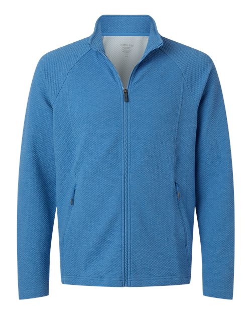 North End Men's Spirit Textured Full-Zip