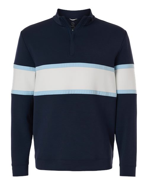 Swannies Men's Owen Quarter-Zip Colorblock Pullover