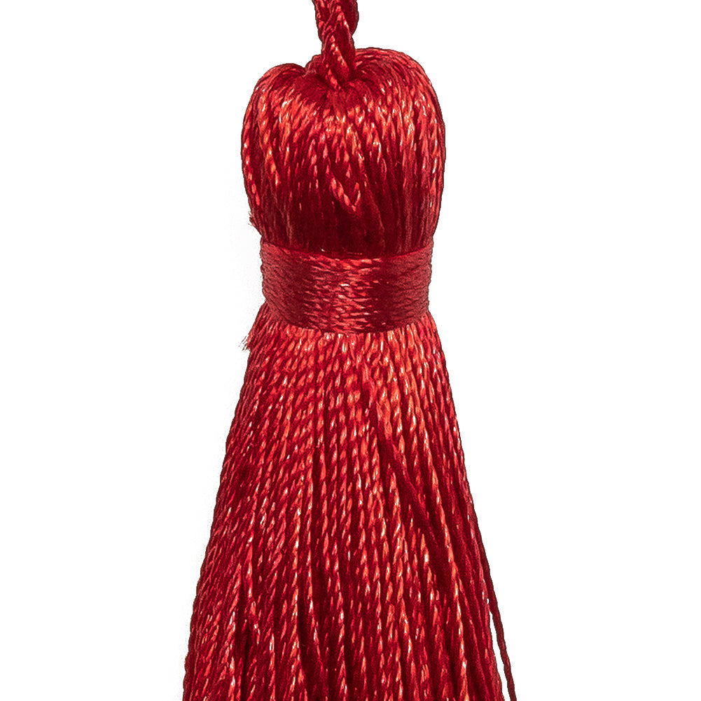 3.5" Red Basic Tassel