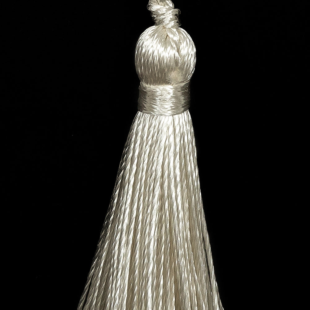2" Ivory Basic Tassel