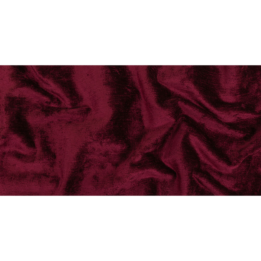 Ultra Magenta Acrylic and Polyester Upholstery Chenille