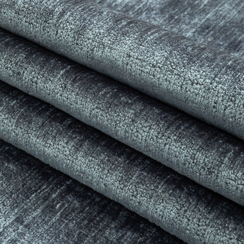 Denim Acrylic and Polyester Upholstery Chenille