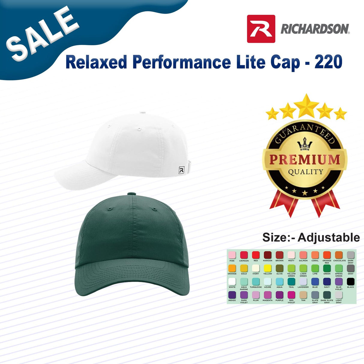 Richardson® Relaxed Performance Lite Cap