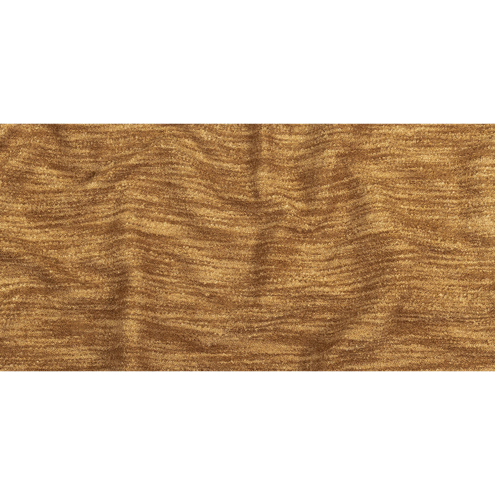 Sandstone Striated Acrylic and Cotton Boucle with Tan Woven Backing