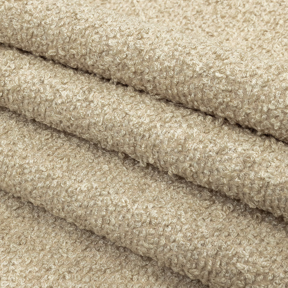 Mineral Tactile Blended Wool Boucle