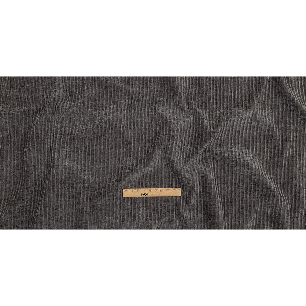 Steel Ribbed Polyester Chenille Woven