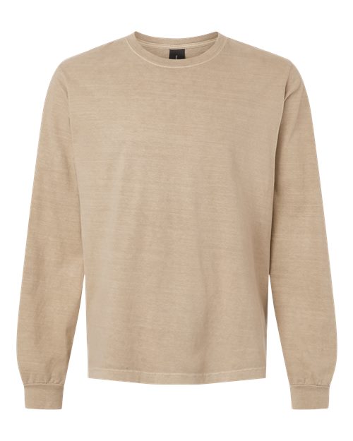 BELLA + CANVAS Unisex Heavyweight Garment-Dyed Long Sleeve Tee