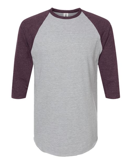 Tultex Unisex Fine Jersey Raglan T-Shirt