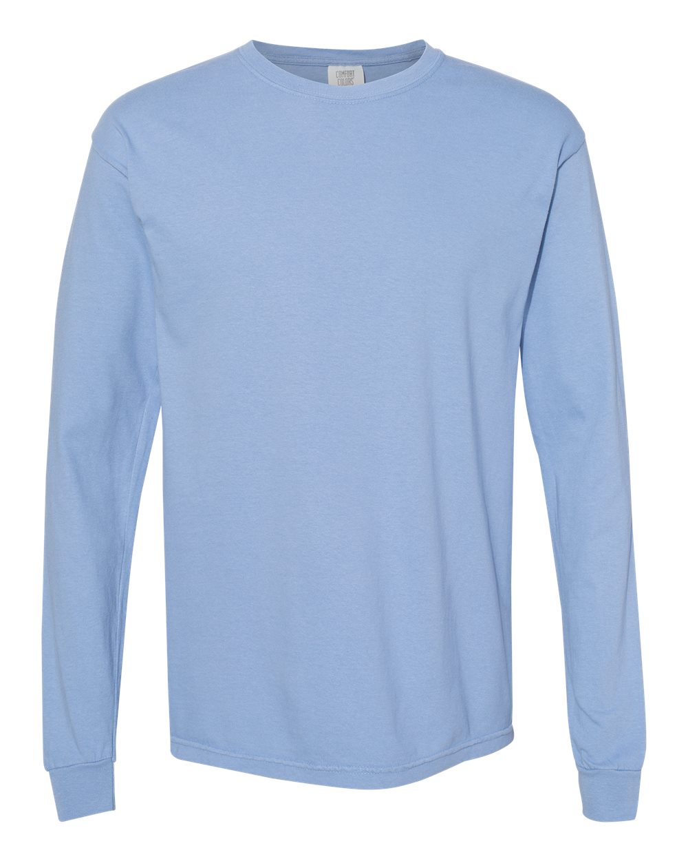 Comfort Colors® Garment-Dyed Heavyweight Crewneck Long Sleeve T-Shirt