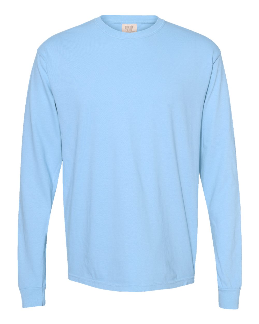 Comfort Colors® Garments Dyed Heavyweight Crewneck Long Sleeve T-Shirt