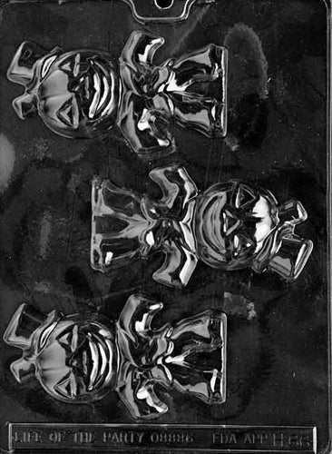 Pumpkin Man Chocolate Mold