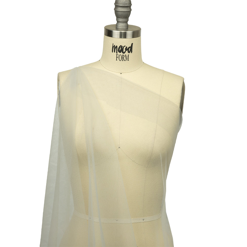 Soft Nylon Tulle - Light Gray - Leonardo Collection