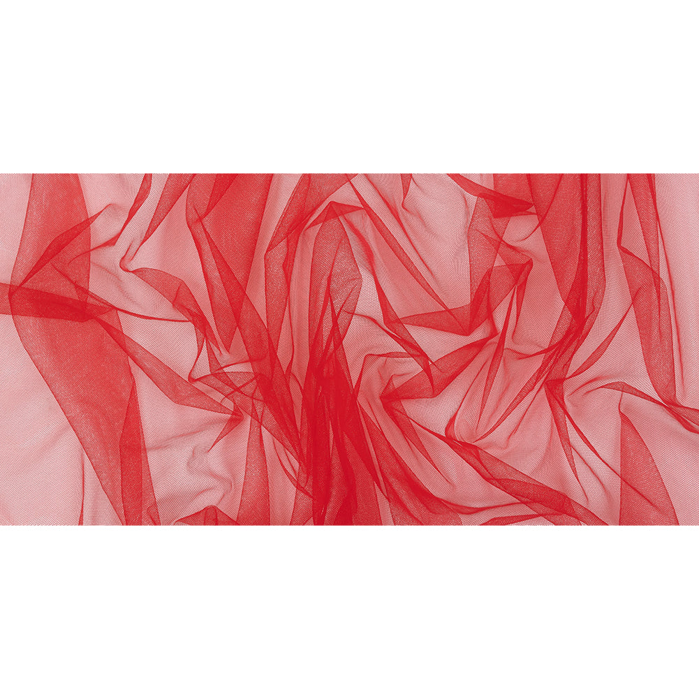 Soft Nylon Tulle - Bright Red - Leonardo Collection