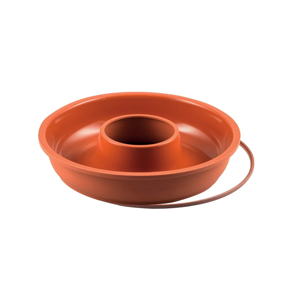 Silikomart Flexible Bakeware Savarin 52 Oz, 9.45" Dia x 2.17" High