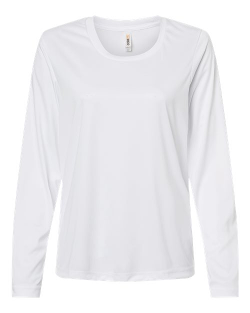 CORE365 Women's Capital Performance Long Sleeve T-Shirt