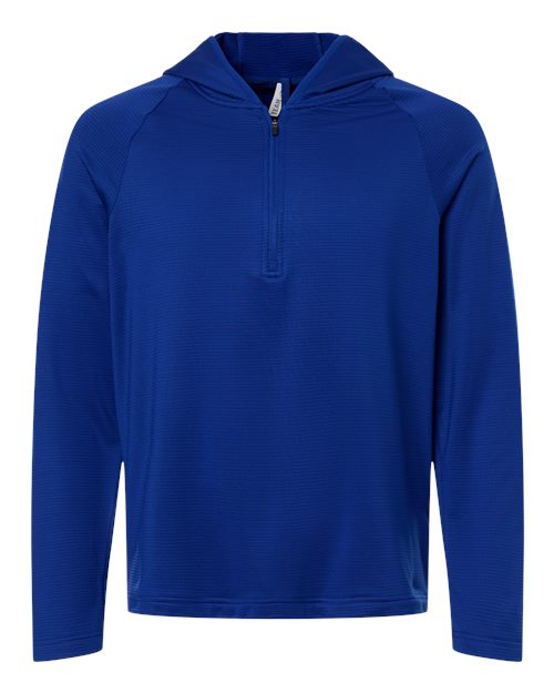 Team 365 Men's Qualify Quarter-Zip Hooded Pullover