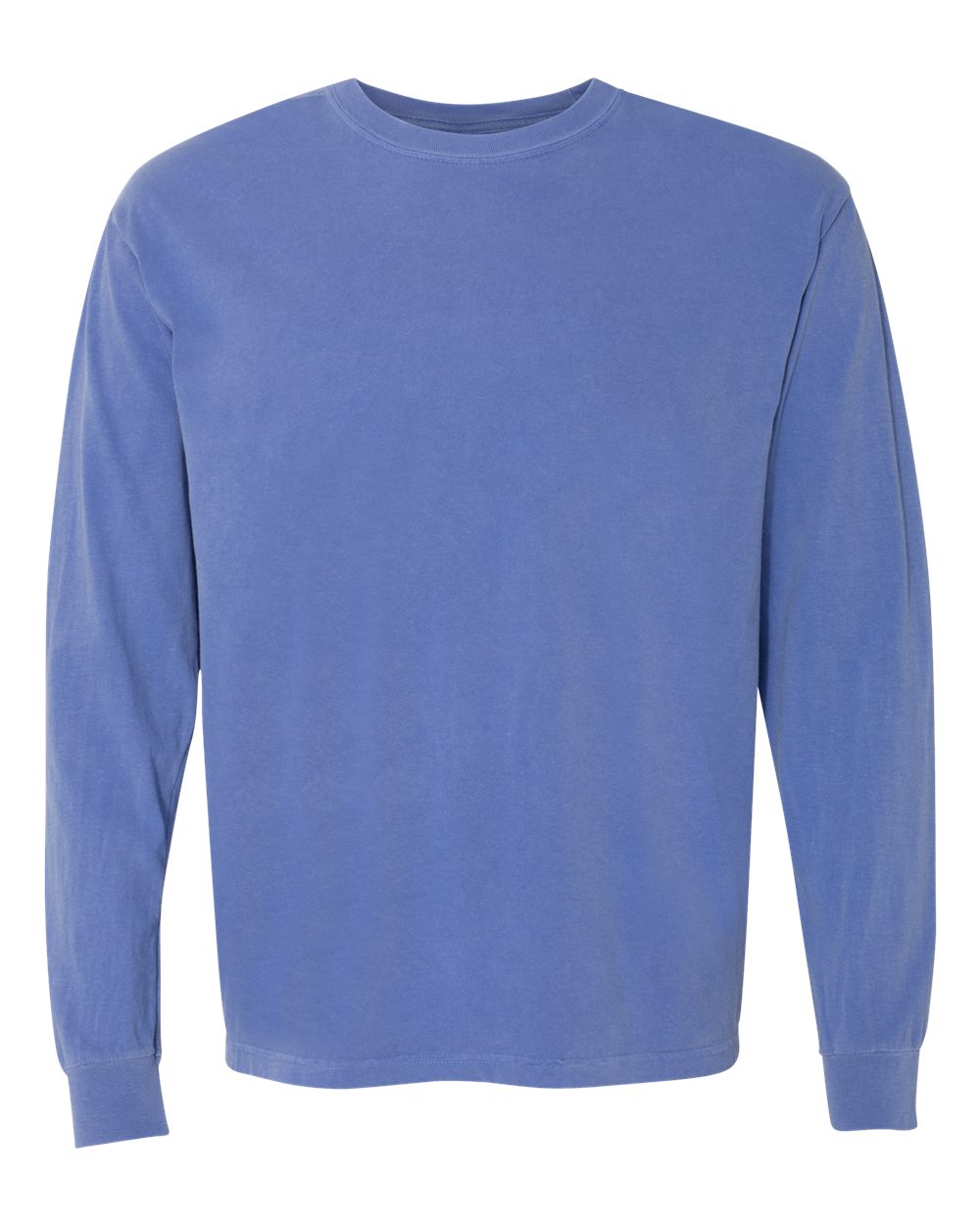 Comfort Colors® Garments Dyed Heavyweight Crewneck Long Sleeve T-Shirt