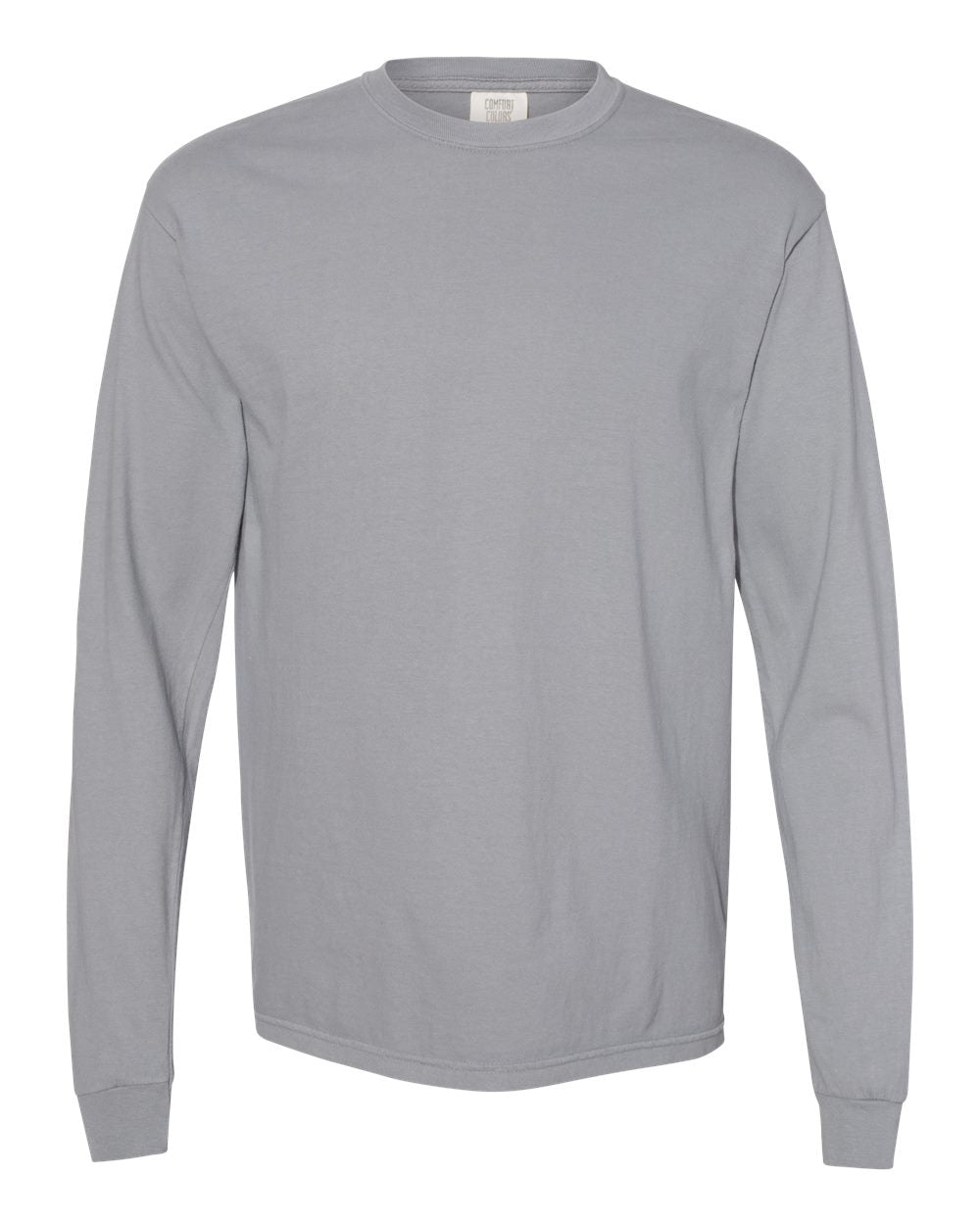 Comfort Colors® Garments Dyed Heavyweight Crewneck Long Sleeve T-Shirt
