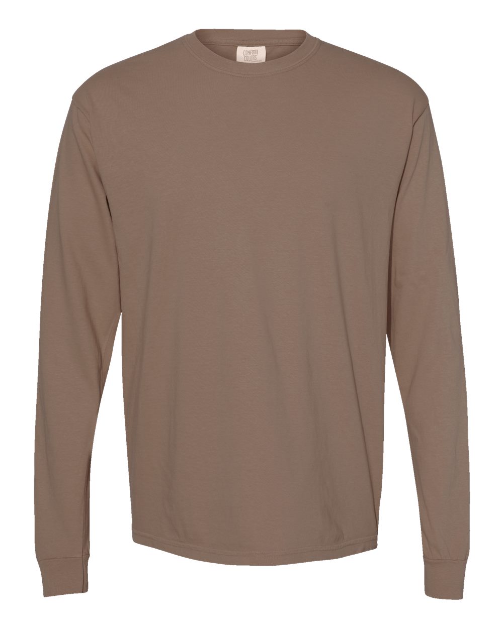 Comfort Colors® Garments Dyed Heavyweight Crewneck Long Sleeve T-Shirt