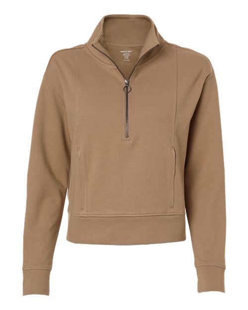 North End Women's Mantra Half-Zip Ottoman Pullover