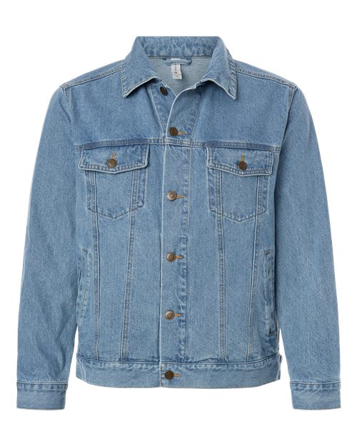 Harriton Unisex Cooper Denim Jacket