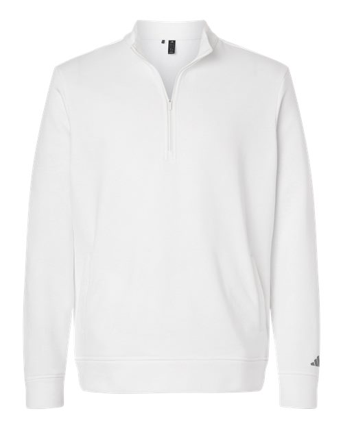 Adidas Men's Elevated Fleece Quarter-Zip Pullover