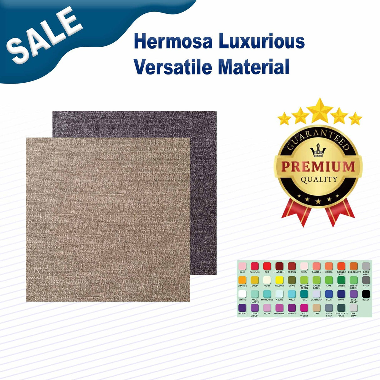 1 Yard Hermosa Luxurious & Versatile Material