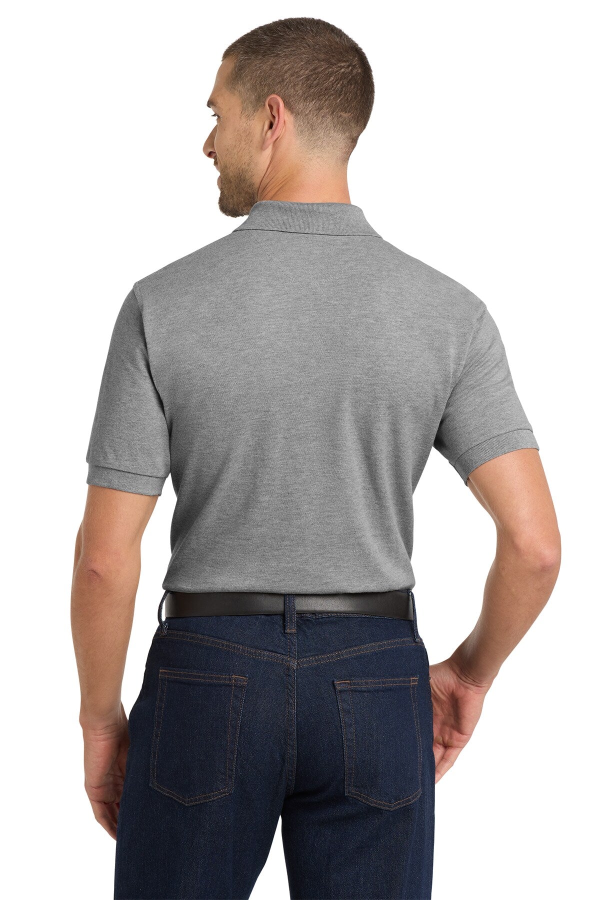 Port Authority® Heavyweight Cotton Pique Polo