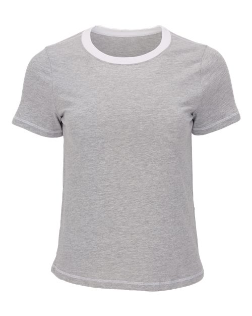 Women's Contrast Stitch Baby Tee