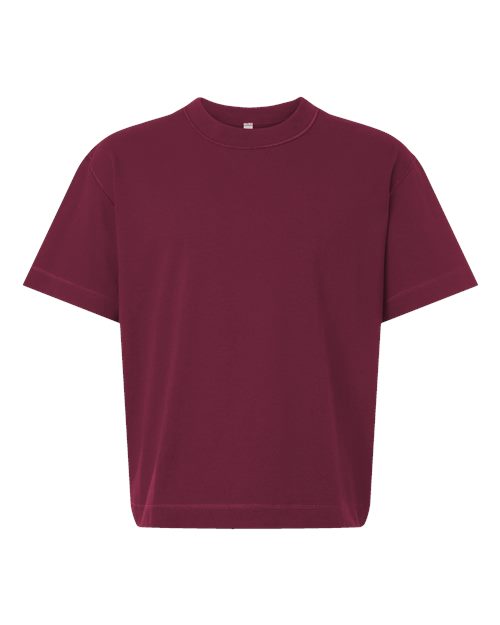 American Apparel Unisex Heavyweight Cotton Mid-Length Tee