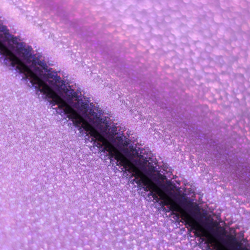 Matrix Twinkle Nylon Spandex Hologram Fabric - Assorted Colors, Solid, 57/58" Width (1 Yard)