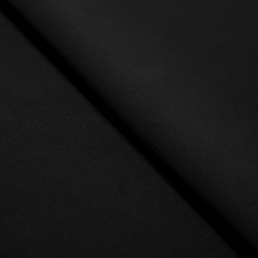 Silken Nylon Spandex Fabric - Black Or White Solid, 58-60" Width (1 Yard)