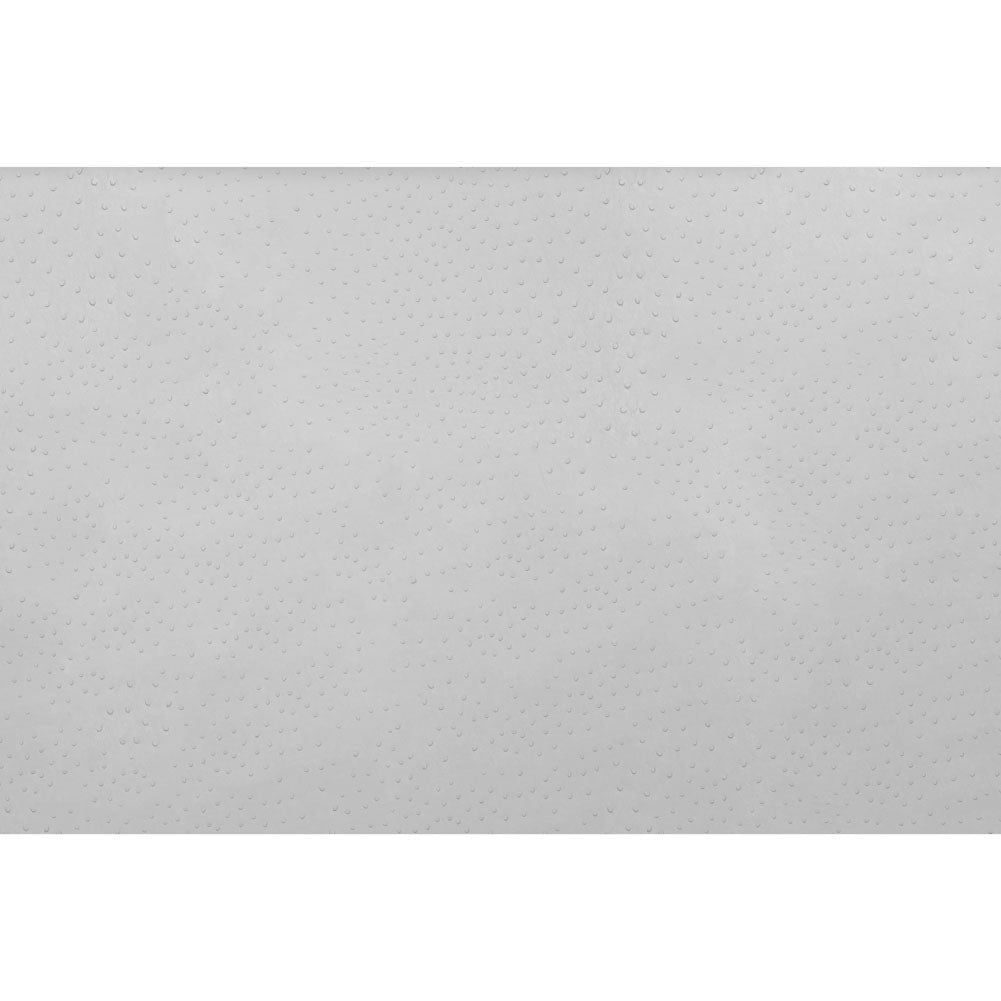 Kidepo White Faux Ostrich Leather Vinyl