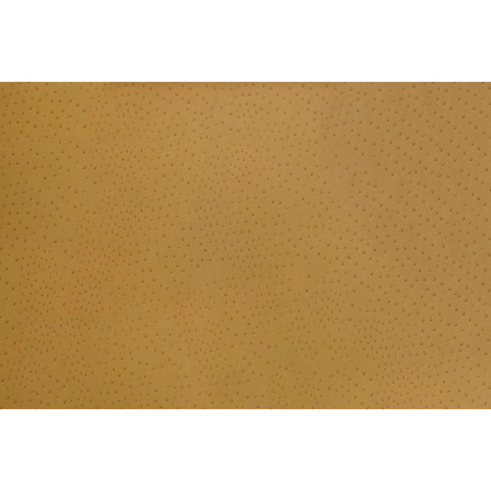 Kidepo Metallic Gold Faux Ostrich Leather Vinyl