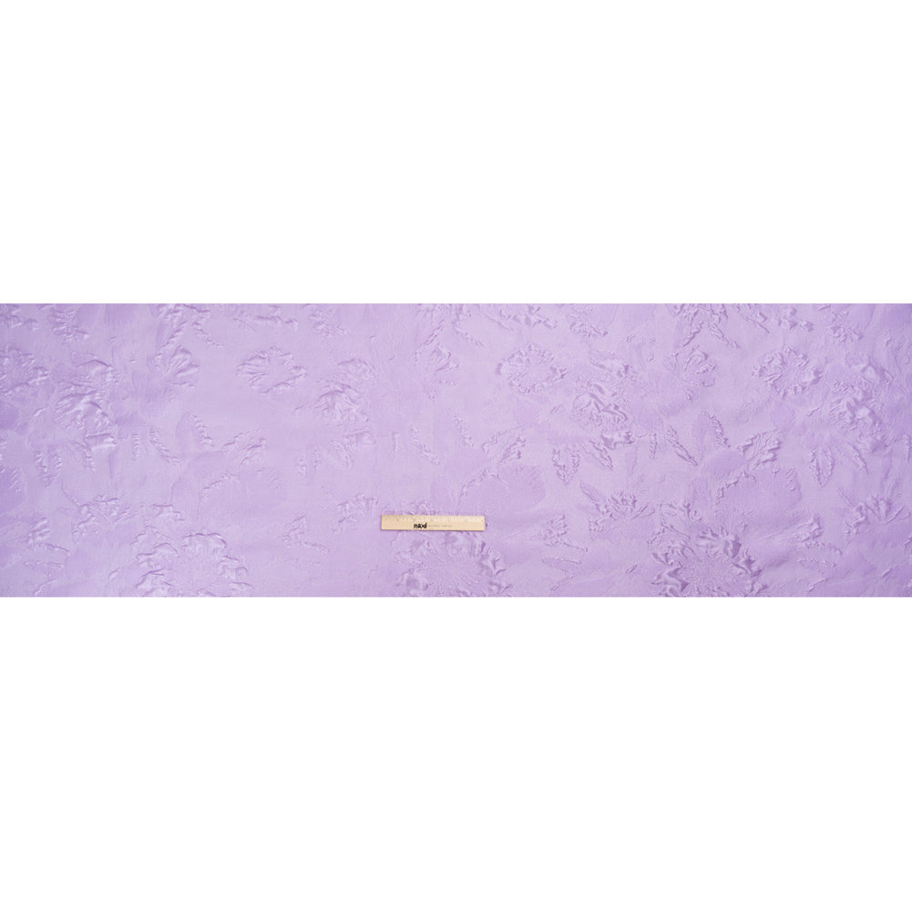Luminous Lavender Floral Lightweight Luxury Brocade